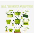 thumbnail image 5 of Matcha Treats All Things Matcha Adult White Crew Neck Long Sleeve Tee-Large, 5 of 6