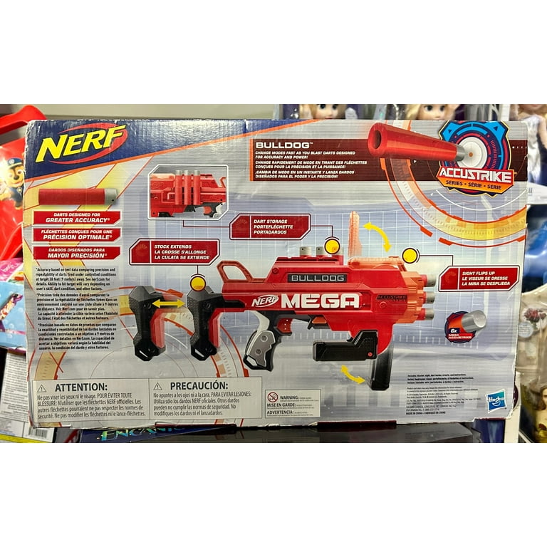 Nerf AccuStrike Mega Bulldog Blaster, for Ages 8 and up 