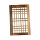 thumbnail image 5 of Marco de ventana de madera con celosía para entrada y sala de estar, fácil de colgar. 40cmx26cm, 5 of 9