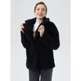 thumbnail image 4 of Orolay Women's Big Lapel Short Fuzzy Coat, 4 of 4