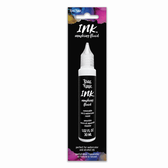 30 ml Ink Masking Fluid Pen, Squeeze Tip Applicator for Watercolor, Alcohol Ink Resist Art, Create Detailed Designs That Reveal Through Paint, Ideal for Artists, Crafters, Creative Projects