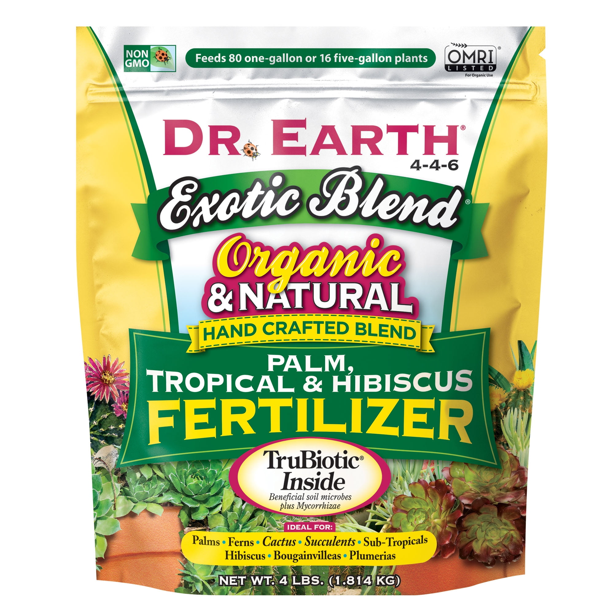 Dr. Earth Organic & Natural Exotic Blend Palm, Tropical & Hibiscus