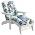 thumbnail image 5 of YEERSWAG Chaise Lounge Cushion, 67x21x3inch Outdoor Patio Chaise Lounge Chair Cushion with Ties, Thick Waterproof Recliner Cushion for Poolside Garden Deck Backyard, 5 of 9