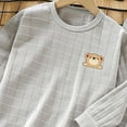 thumbnail image 4 of Hessimy Toddler Boys Girls Spring Summer 2Pcs Long Sleeve Pullover Sweatshirt Tops Joggers Pants Soft Sweatsuit(Grey,11-12 Years), 4 of 4