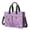 Unicorn and Castle Purple Pattern, variant on Unicorn and Rainbow Purple Pattern Canvas Messenger Tote Bag, Laptop Shoulder Bag with Multi Pockets & Removable Strap, Durable Canvas Gifts for Birthday Christmas Thanksgiving