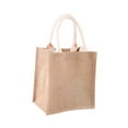 thumbnail image 2 of Bolsa de arpillera, bolsa de regalo, bolsas de arpillera con parte abierta, bolsa de comestibles en para regalo de boda, decoración de 21cmx23cmx15cm, 2 of 8