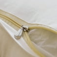 thumbnail image 4 of 16" Handwoven Cotton Throw Pillow Cover with Ribbed Line Dots and Wave Border, Green, 4 of 7