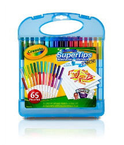 Crayola SuperTips Washable Marker & Paper Set
