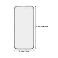 thumbnail image 2 of TEHAUX 2Ud Protector De Pantalla Para Teléfono Con Instalación Fácil Y De Privacidad, 2 of 8