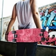 thumbnail image 7 of 44"x10" Skateboard Grip Tape Protector Sheets Nonslip Protection Griptape Sheet for Outdoor Sports Seamless Pattern with Pink Rose, 7 of 7