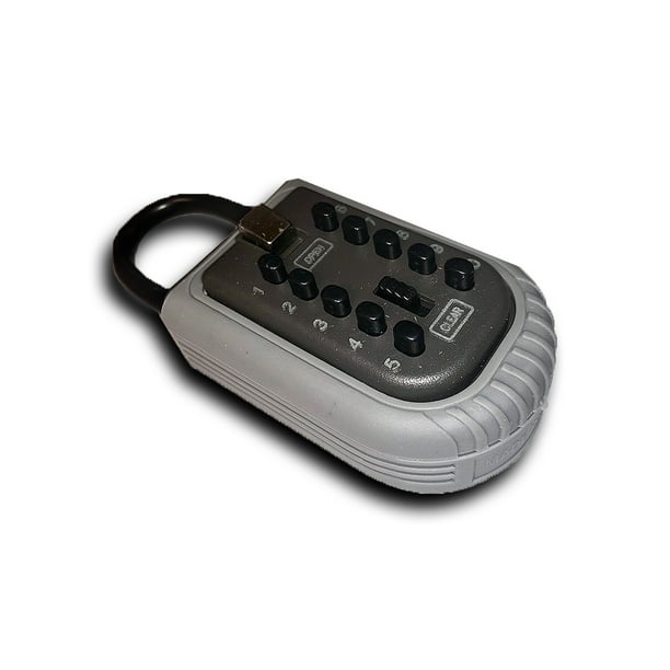 Voyager tools portable push button combination lock box walmart