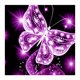 thumbnail image 1 of Cuadros Decorativos Pintura de mariposa 5D mosaico de diamantes bordado punto de cruz DIY (rosa roja) Wdftyju embutido en tela, 1 of 8
