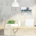 thumbnail image 2 of Abstract art"Golden Horizon Forest" oil painting prints Wall Art for living room, bedroom, Bar - Wrapped Canvas Prints, 2 of 5