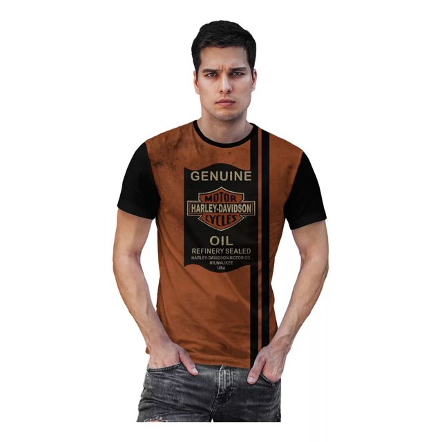 Playera Hombre Motos Biker Harley D Casual Moda Masculina