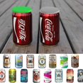 thumbnail image 4 of 9.5 x 6.1 x 0.47 inchesOrangeTapas para latas de refresco, paquete de 6, tapas reutilizables de silicona para latas de refresco, tapas para latas de refresco/bebida/cerveza, se ada, 4 of 5