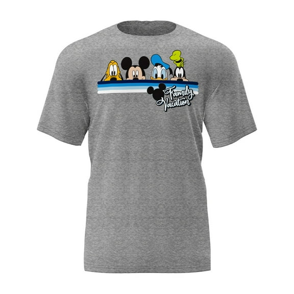 Disney Mickey and Friends Adult Tee Shirt, XS-2XL (Unisex)