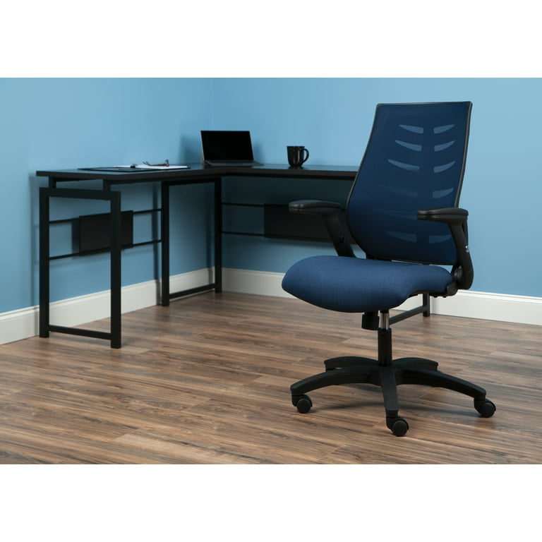 OFM Midback Mesh Office Chair for Computer Desk Blue 530 BLU Walmart