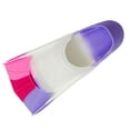 thumbnail image 2 of Kids Swim Fins Swimming Flippers Portable Non Slip Bottom Comfortable Swim Training Fins Snorkeling Fins for Beginner Swimming Supplies Violet S, 2 of 8