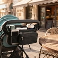 thumbnail image 4 of Aaihamo Universal Stroller Organizer, Hanging Portable Storage Bag with 2 Cup Holders Detachable Wrist Shoulder Strap, Durable Stroller Pouch for Umbrella Pet Stroller, 4 of 7