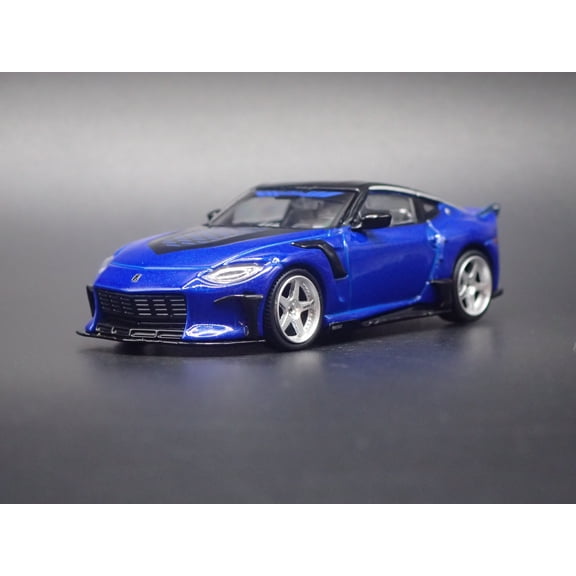 Open Box 2023-2026 NISSAN Z VEILSIDE FFZ400 BLUE 1:64 SCALE DIORAMA DIECAST MODEL CAR
