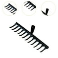 thumbnail image 6 of MAGIDEAL Garden Rake Head Heavy Duty Leaf Rake for Loosening Soil Leveling Mulch Tines, 6 of 8