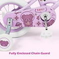 thumbnail image 4 of OLAKIDS Kids Bike, 12 14 16 18 Inch Bear Themed Toddlers Bike with Training Wheels Adjustable Seat Handlebar Coaster Brake and Handbrake, Children's Bicycle for Boys Girls, 4 of 8