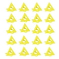thumbnail image 1 of LHCER Outil de Support de Pyrami 20pcs Cône Support Stand Pyramide Riser Kit en Plastique pour Porte d'Armoire en Toile Jaune, Cône Riser, 1 of 8
