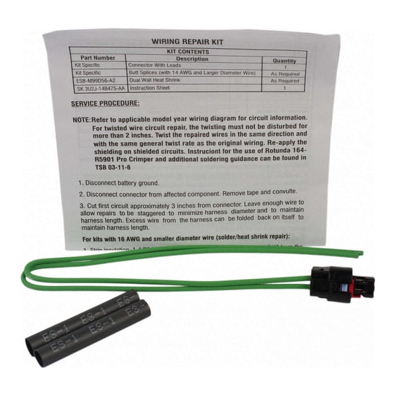 Motorcraft Variable Timing Solenoid Conn.