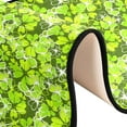 thumbnail image 6 of Dreamtimes Clover Pattern Hallway Runner Rug 2'x6' Kitchen Rug with Rubber Backing St Patrick's Day Non Slip Entryway Rug Runner Washable Soft Area Rug for Hallway Bedroom Kitchen Decor, 6 of 6