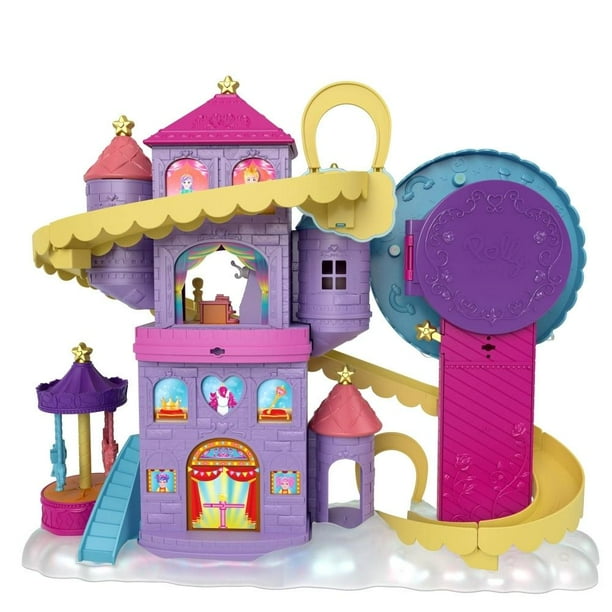 Set de Juego Polly Pocket Playset Parque de Diversiones de