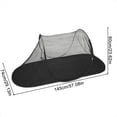 thumbnail image 2 of Carpa de Portátil para Mosquitos, Transpirable, Carpa de Lona para Mosquitos, Refugio, Red Plegable para Mosquitos para Exteriores, 2 of 5