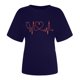 thumbnail image 4 of Moda para mujer Tops Funny Printe CasualFit Camisetas Blusa Estampado Camisa Fridja  bn3017, 4 of 5