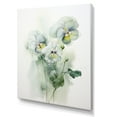 thumbnail image 2 of Designart "Bouquet Of Pansies In Green Blossom Harmony" Pansies Wall Art Prints, 2 of 7