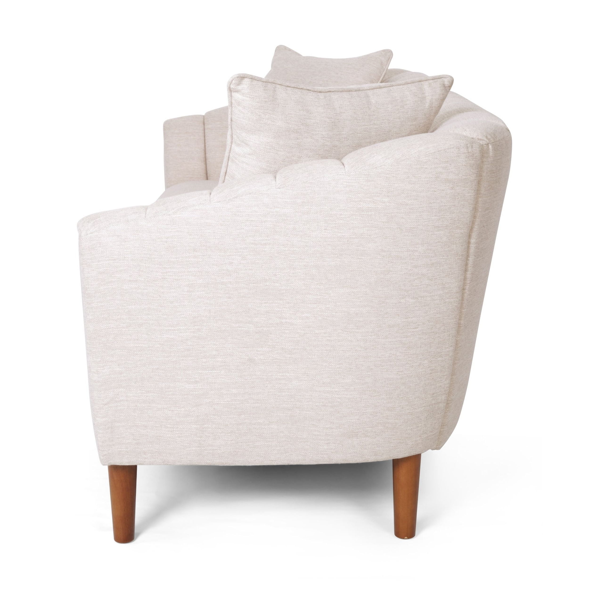 Canapés 3 places modernes Homy Casa, beige