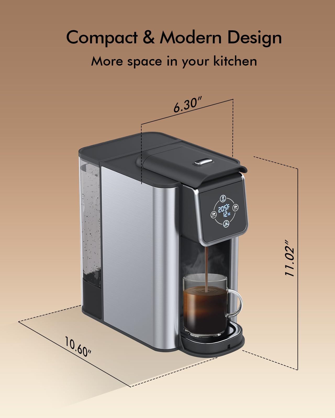 SiFENE 3-in-1 Single Serve Coffee Maker photo 6