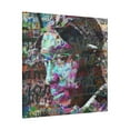 thumbnail image 2 of Rapper Graffiti Canvas Wall Art - Banksy/Warhol Mashup Pop Art, 2 of 4