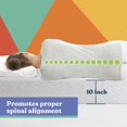 thumbnail image 4 of Early Bird Essential 10 Inch Dual Layer Foam Mattress, California King, 4 of 8