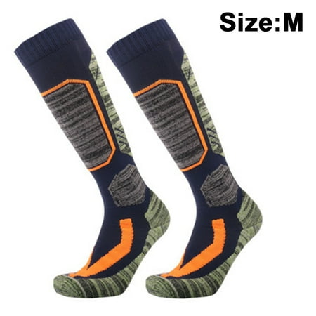 

Unisex Ski Socks Knee High Outdoor Warm Winter Wool Stocking for Skiing Snowboard Hiking Ski socks