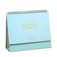 sunsanly 2025 Desk Calendar Office Home Desktop Standing Spiral Binding