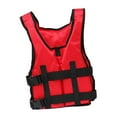 thumbnail image 2 of koolsoo Veste de Natation Gilet de Flottabilité Multifonction pour Voile Plongée en Apnée Wakeboard Rouge, 2 of 9