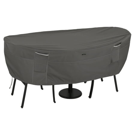 Bistro Table Cover Outdoor Classic Accessories Ravenna® Bistro Patio Table & Chair Set Cover - Water Resistant Outdoor Furniture Cover, 40