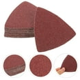 thumbnail image 4 of EeaseCA 20 Pcs Papier de Ponçage Accessoire de Perceuse Papier de Sable Triangle, 4 of 8