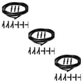 thumbnail image 4 of Wisewang Rubber Universal Fit For Easy Installation Washer Nozzle Hose Kit Front Windshield Washer Hose Kit 3Set, 4 of 5