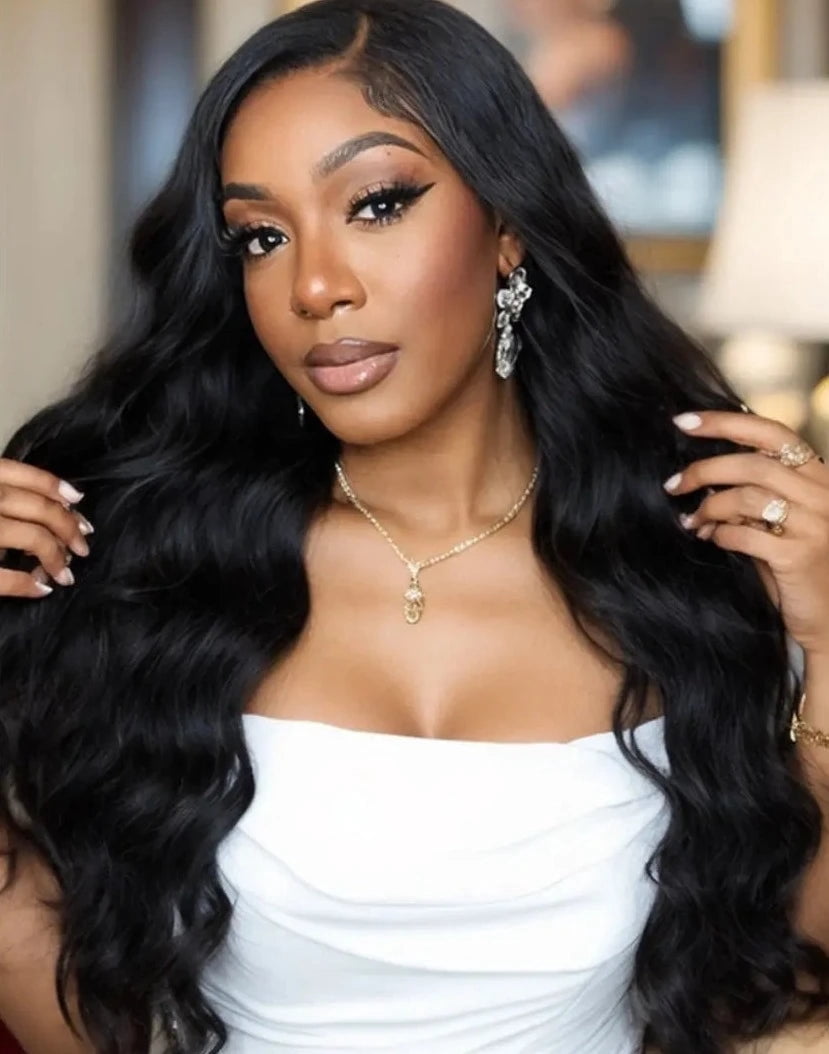 Prime Collection 100% Unprocessed Human Hair- DEEP C-PART Wig Body Wave 28"