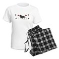 thumbnail image 4 of CafePress - Dachshund Women's Light Pajamas - Women's Short Sleeve Print T-Shirt and Pants Light Cotton Pajama Set, 4 of 7