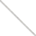 thumbnail image 3 of 925 Sterling Silver 2.5mm Byzantine Chain Bracelet, 3 of 4