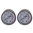 thumbnail image 1 of 2Pcs 1/8BSP 0-12 Bar 0-180 PSI Manómetro de presión de aire con rosca macho y dial redondo, 1 of 2