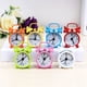 thumbnail image 5 of 1 PC Mini reloj llavero despertador llavero creativo llavero bolsa colgante regalo llavero para estudiantes blanco, 5 of 5