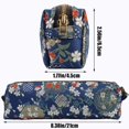 thumbnail image 2 of Vintage Pencil Case Embroidery Pen Pouch Zipper Pencil Bag Women Cosmetic Makeup Bag Coin Purse for Office Organizer Storage Bag, 2 of 7