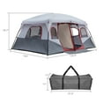 Zimtown 14 Person Instant Setup Giant Family Camping Tent with Divider